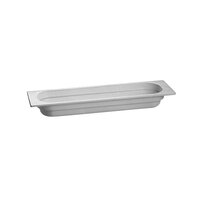 Tablecraft CW330N 20 3/4" x 6 3/8" x 2 1/2" Natural Half Size Long Cast Aluminum Food Pan