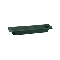 Tablecraft CW330HGN 20 3/4" x 6 3/8" x 2 1/2" Hunter Green Half Size Long Cast Aluminum Food Pan