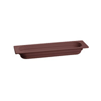 Tablecraft CW330BR 20 3/4" x 6 3/8" x 2 1/2" Brown Half Size Long Cast Aluminum Food Pan