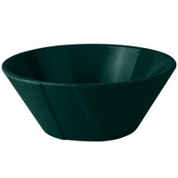 Tablecraft CW1449HGN 1 Qt. Hunter Green Round Cast Aluminum Serving Bowl