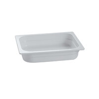 Tablecraft CW310GY 12 3/4" x 10 3/8" x 2 1/2" Gray Half Size Cast Aluminum Food Pan