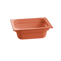 Tablecraft CW320CP 12 3/4" x 10 3/8" x 4" Copper Half Size Deep Cast Aluminum Food Pan