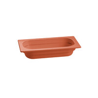 Tablecraft CW340CP 12 3/4" x 6 7/8" x 2 1/2" Copper 1/3 Size Cast Aluminum Food Pan