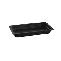 Tablecraft CW300MS 20 3/4" x 12 3/4" x 2 1/2" Midnight Speckle Full Size Cast Aluminum Food Pan