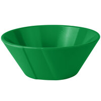 Tablecraft CW1449GN 1 Qt. Green Round Cast Aluminum Serving Bowl