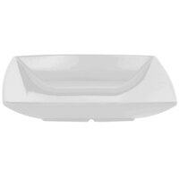 Thunder Group 62008WT Classic White 28 oz. Square Melamine Bowl - 12/Pack