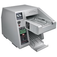 Hatco ITQ-875-1C Intelligent Toast-Qwik Narrow Conveyor Toaster with 2 1/8" Opening and Digital Controls - 240V, 2700W
