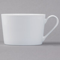 Schonwald 9135174 Fine Dining 8 oz. Continental White Porcelain Cup - 12/Case