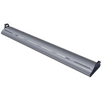 Hatco HL5-60 Glo-Rite 60" Gray Granite Curved Display Light with Warm Lighting - 15.7W, 120V