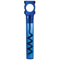 Franmara Translucent Blue Customizable Plastic Pocket Corkscrew 3008-06