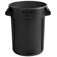 Rubbermaid 1867531 BRUTE 32 Gallon Black Executive Round Trash Can