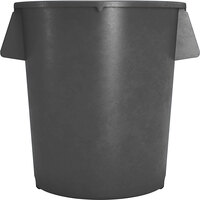 Carlisle 84105523 Bronco 55 Gallon Gray Round Trash Can