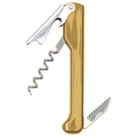 Franmara 2015-69 Capitano Customizable Waiter's Corkscrew with Nugget Gold Radiant Handle