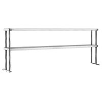 Eagle Group DOS-HT5 Stainless Steel Double Deck Overshelf - 79" x 10"