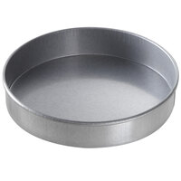 Chicago Metallic 48055 8" x 1 1/2" Glazed Aluminized Steel Round Cake Pan