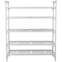 Cambro CPU216072V5480 Camshelving® Premium Shelving Unit with 5 Vented Shelves 21" x 60" x 72"