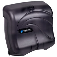 San Jamar T1759TBK Oceans Ultrafold C-Fold / Multifold Towel Dispenser - Black Pearl