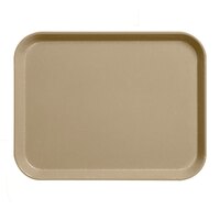 Cambro 1520CL161 15" x 20" Tan Camlite Tray - 12/Case