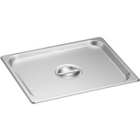 Choice 1/2 Size Stainless Steel Solid Steam Table / Hotel Pan Cover