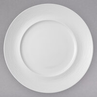 Villeroy & Boch 16-3356-2796 Sedona 11 3/8" White Porcelain Marchesi Plate with 7 1/8" Well - 6/Case