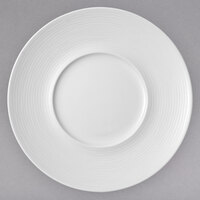 Villeroy & Boch 16-3356-2795 Sedona 11 3/8" White Porcelain Marchesi Plate with 5 3/4" Well - 6/Case