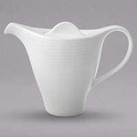 Villeroy & Boch 16-3356-0220 Sedona 10.25 oz. White Porcelain Coffeepot - 6/Case