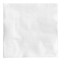 Choice 1-Ply White Customizable Beverage / Cocktail Napkin - 4,000/Case