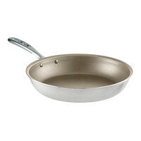 Vollrath 67012 Wear-Ever 12" Aluminum Non-Stick Fry Pan with PowerCoat2 Coating and TriVent Chrome Plated Handle