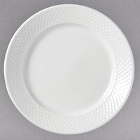 Libbey 999013155 EOS Constellation 11" Round Lunar Bright White Porcelain Plate - 12/Case