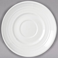 Libbey 999001500 Galileo Constellation 6" Lunar Bright White Porcelain Saucer - 36/Case