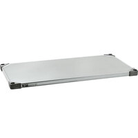 Metro 18" Wide Autoclave Stainless Steel Solid Shelf