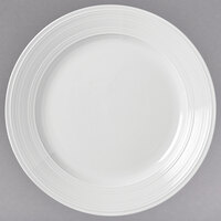 Libbey 999001162 Galileo Constellation 11 7/8" Round Lunar Bright White Porcelain Plate - 12/Case