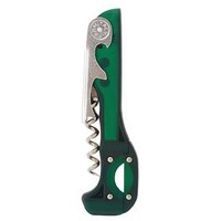 Franmara 2031-14 Boomerang Customizable Two-Step Waiter's Corkscrew with Translucent Green Handle