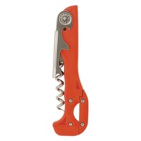 Franmara 2031-43 Boomerang Customizable Two-Step Waiter's Corkscrew with Orange Handle