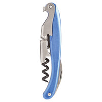 Franmara 3275-09 Lisse Customizable Two-Step Waiter's Corkscrew with Metallic Blue Anodized Aluminum Handle