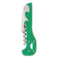 Franmara 2031-17 Boomerang Customizable Two-Step Waiter's Corkscrew with Apple Green Handle