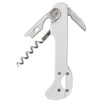 Franmara 2035-24 Super Boomerang Customizable Waiter's Corkscrew with White Handle