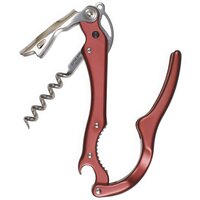 Franmara Multi All-Purpose Aluminum Waiter's Corkscrew with Burgundy Handle 2022