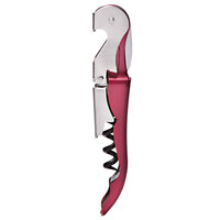 Franmara 5402-20 Duo-Lever Waiter's Corkscrew with Metallic Red Handle