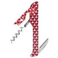 Franmara 2026 Hugger Designer Collection Waiter's Corkscrew with Red Hearts Decal