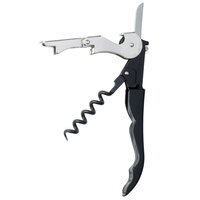 Pulltap's Slider Waiter's Corkscrew with Black Handle 5106