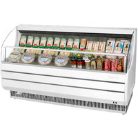 Turbo Air TOM-75SW-N Slim Line 75" White Horizontal Air Curtain Display Case