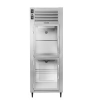 Traulsen AHT126WUT-HHG 19.1 Cu. Ft. One Section Glass Half Door Shallow Depth Reach In Refrigerator - Specification Line