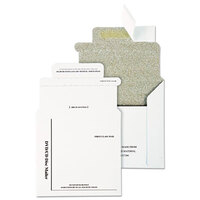 Quality Park E7266 5" x 5" White Foam Lined Multimedia Mailer - 25/Box
