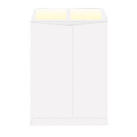 Quality Park 41413 #90 9" x 12" White Gummed Seal File Envelope - 100/Box