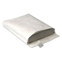 Survivor R4200 Tyvek® #97 10" x 13" x 1 1/2" White Expansion Mailer with Flap-Stick Self Adhesive Seal - 100/Case