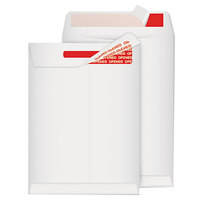 Quality Park R2400 #90 Advantage Flap-Stik Tyvek® 9" x 12" White Mailer - 100/Box