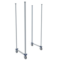 Metro MXTTM24S MetroMax i Top-Track 24" Stainless Steel Mobile Shelving Unit