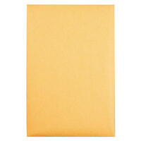 Quality Park 43055 Park Ridge #55 6" x 9" Brown Kraft Clasp / Gummed Seal File Envelope - 100/Box