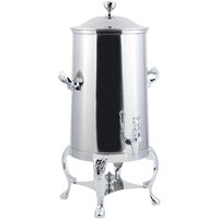 Bon Chef 47001C Renaissance 1.5 Gallon Insulated Stainless Steel Coffee Chafer Urn with Chrome Trim